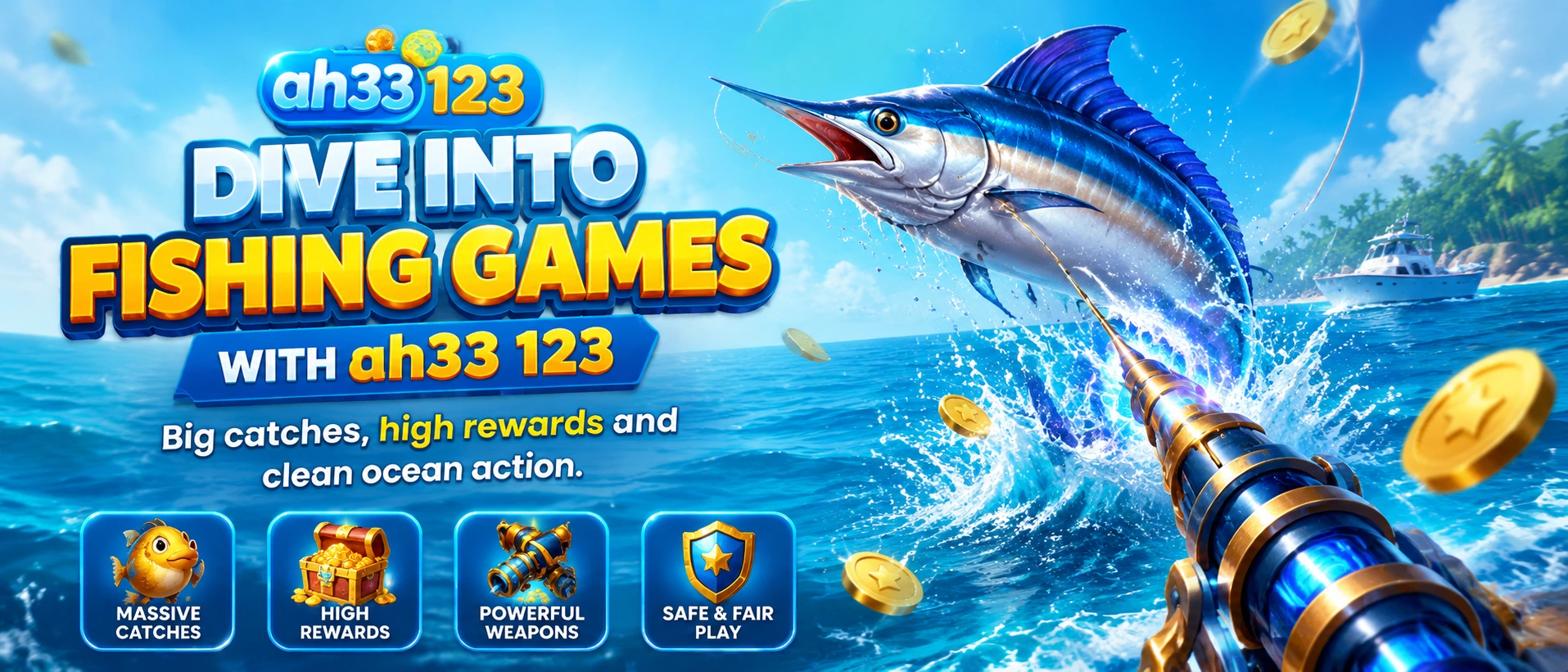 AH33 fishing game preview