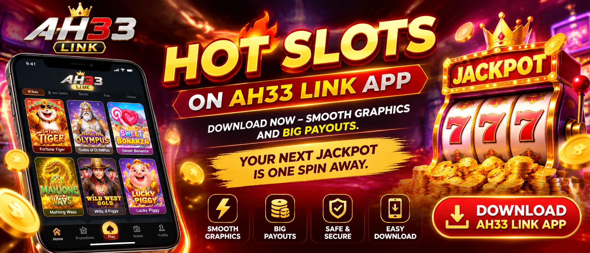 AH33 slot lobby preview